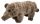  GRANDE MASCOTTE MAIALINO CINGHIALE PELUCHE peluche 46 cm