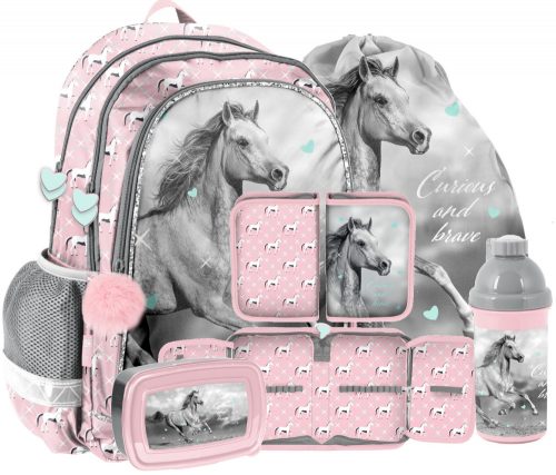  ZAINO SCUOLA BAMBINA MAJESTIC HORSE + 5 altri prodotti