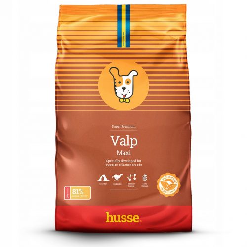  HUSSE VALP MAXI 12kg - Alimento svedese per cuccioli