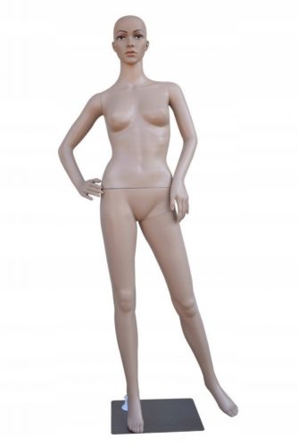 Manichino donna a corpo intero beige