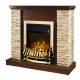 Camino con funzione riscaldamento Art Flame Rock & Corsica 1500 W 98x90,3x30 cm marrone