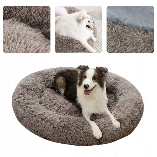  Cuscino per cani Dogguru beige, sfumature di rosa, sfumature di grigio 110 cm x 110 cm