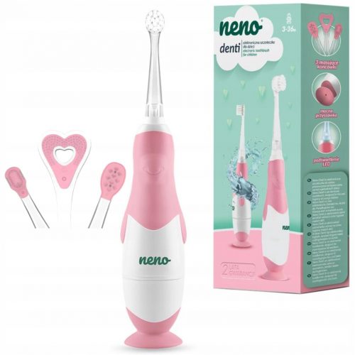  Spazzolino elettrico Neno Denti, rosa e bianco