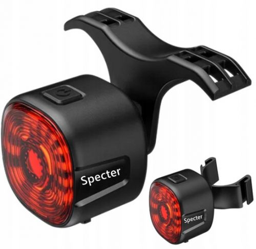  SPECTRE WT09 lampada da bicicletta 40lm posteriore NUOVO DESIGN