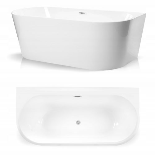 Vasca da bagno centro stanza in acrilico Corciano Modern 1 150 x 75 cm