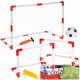 Set di porte da calcio 2 in 1