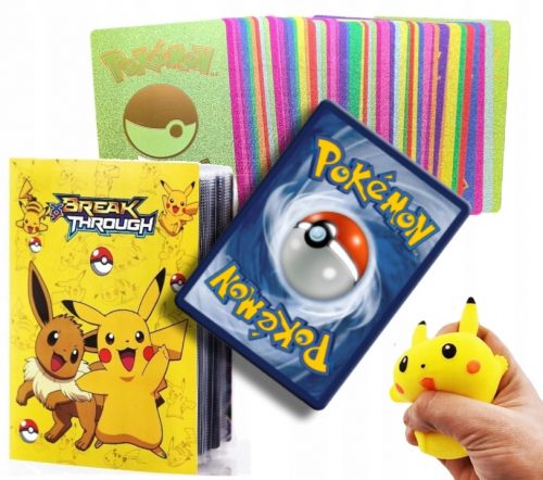  SET CARTE POKEMON 55PZ+ALBUM+PIKACHU GNIOTEK