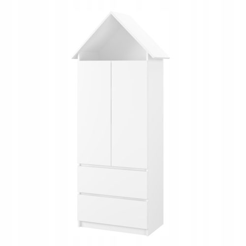  Armadio Baby Boo HOME 78 x 185 x 40 cm bianco