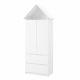  Armadio Baby Boo HOME 78 x 185 x 40 cm bianco