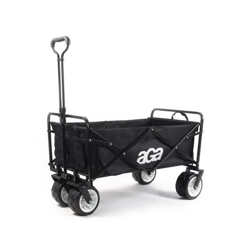 Carrello da giardino - Carrello da trasporto Aga K15211 95 x 54 x 98 cm nero