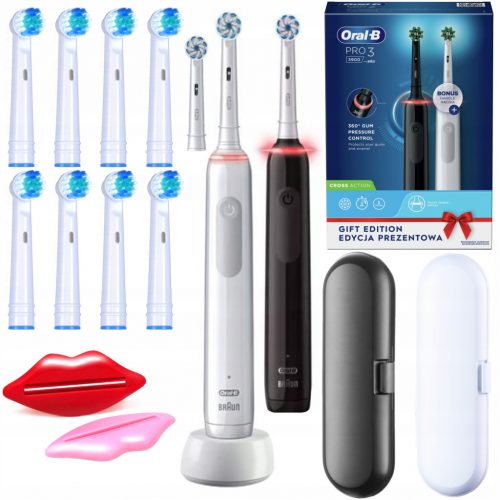  Set spazzolino elettrico Oral-B 3900NWB 2 pz.