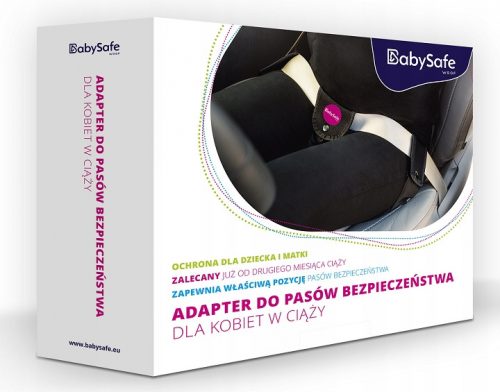  Adattatore per cintura Babysafe per donne incinte, chiusura