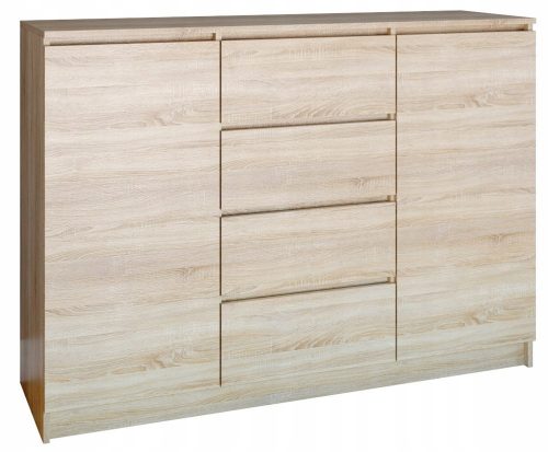  Cassettiera TopEshop Roma 120 x 40 x 97 cm rovere sonoma opaco