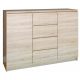  Cassettiera TopEshop Roma 120 x 40 x 97 cm rovere sonoma opaco