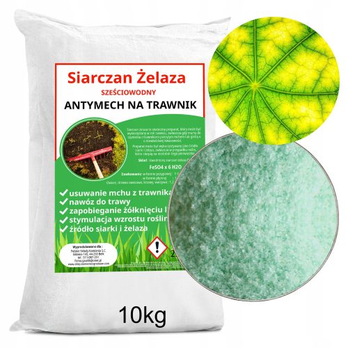  Veleno di lumache + Fertilizzante - Solfato di Ferro 10kg