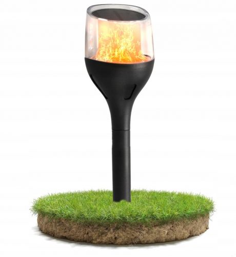  Lampada solare da incasso Ecolight, nera, 65 cm, 1 pz.