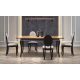  Tavolo allungabile rettangolare Halmar LOFT TABLES 160 x 90 x 76 cm rovere miele