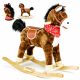  Cavallo a dondolo Sapphire Kids WJ-302 marrone scuro