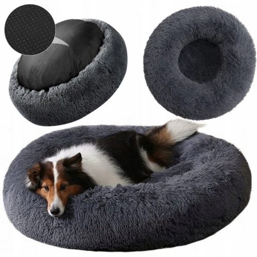  Letto per cani di taglia grande, gatto, materasso rotondo in peluche, grande 100 cm, XXL