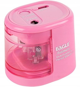  Affilatore EAGLE USB a batteria, 2 fori, rosa