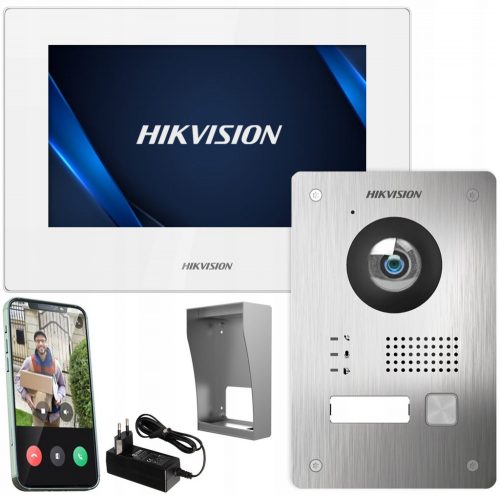 VIDEOCITOFONO Interfono Hikvision WiFi DS-KIS703-P 7'