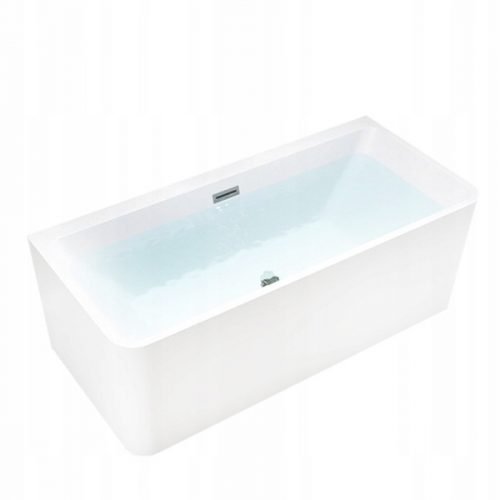 Vasca da bagno rettangolare in acrilico Hydrosan Sofia, scarico laterale, 170 x 75 cm