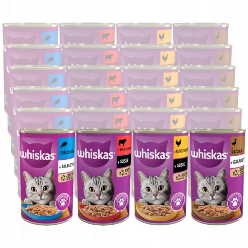  Whiskas tonno alimento umido 0,4 kg