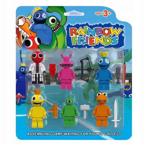  Blocchi di figure Roblox di Rainbow Friends