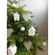  Decorazioni per l'albero di Natale case palline eco pendenti 2 pz