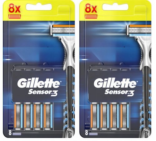  Gillette Sensor3 Lame di ricambio per rasoi, 16 pezzi