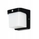  Lampada da parete da giardino Kwazar Luminaire bianco, nero E27 18 W