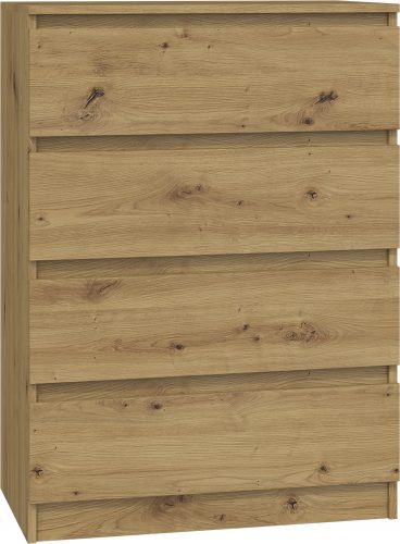  Cassettiera TopEshop MALWA 70 x 40 x 97 cm rovere artigianale opaco