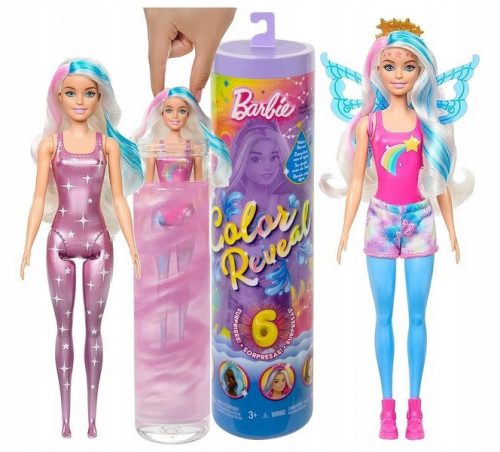  Barbie Color Reveal Barbie Duhová galaxie HJX61