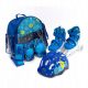  Set con pattini a rotelle Smj Sport, misura 26-29, blu