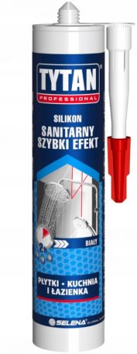 Tytan Professional Silicone sanitario Quick Effect bianco 280 ml