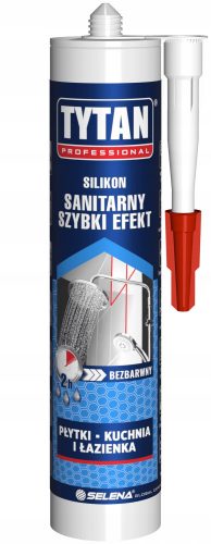 Silicone sanitario Tytan Professional Effetto rapido incolore 280 ml