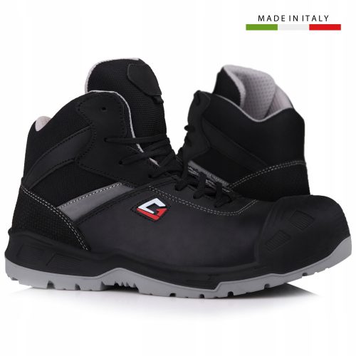 Scarpe da lavoro, stivali alti Garsport Work Trappers Safety System Leather, taglia 41