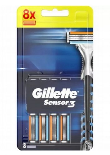  Cartucce per rasoio Gillette Sensor3 8 pezzi