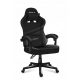  Sedia da gaming Huzaro Force 4.4 Carbon, tessuto nero