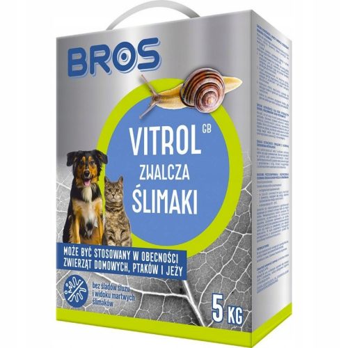 Prodotto fitosanitario - Bros Vitrol GB veleno per lumache 5 kg