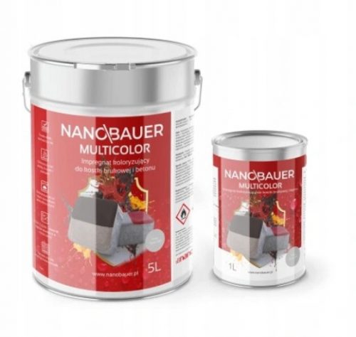 Nanobauer NS.40.J.242 impregnazione colorante rosso 5 l