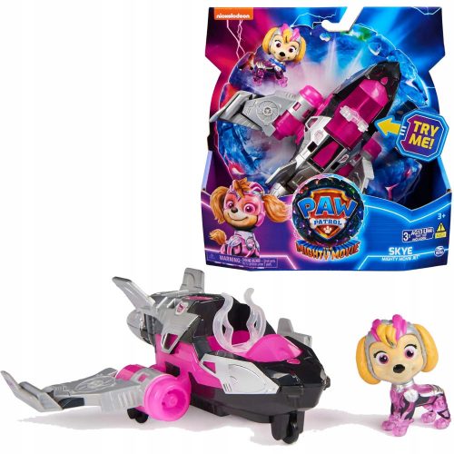  Spin Master Paw Patrol Skye Mighty Movie Veicolo jet