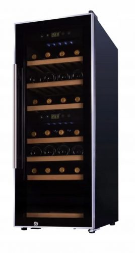 ESPOSITORE VINO REFRIGERATO, SUPPORTO VINO, 38 BOTTIGLIE