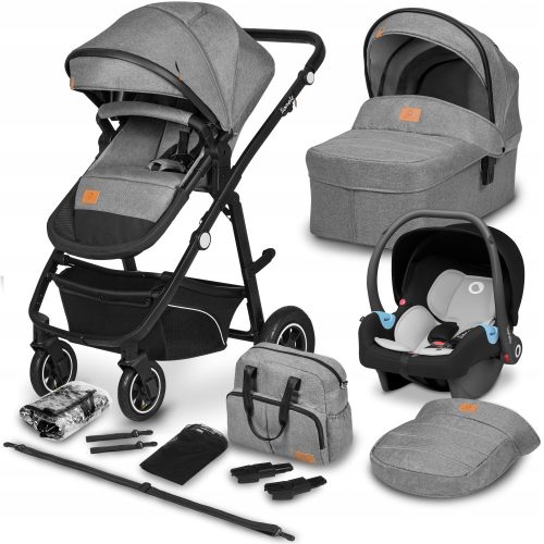  Lionelo LO-BIANKA 3IN1 GRIGIO PIETRA Passeggino 3in1