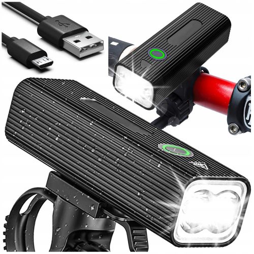  Illuminazione per bicicletta Alogy Faro per bicicletta Batteria da 800 lm