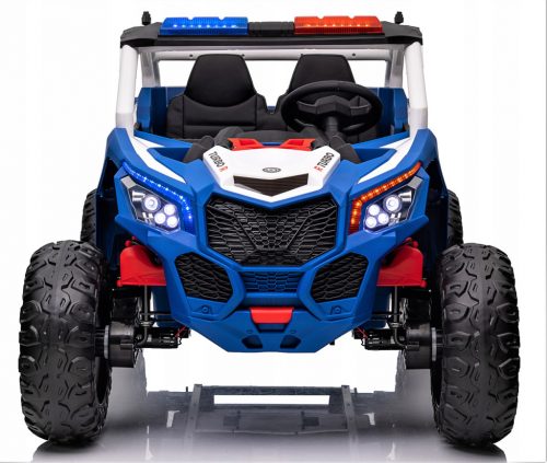  Auto elettrica per bambini BUGGY POLICE a batteria 4x4 24V