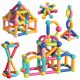  CAMELEON bastoncini magnetici blocchi magnetici set di blocchi magnetici per bambini 128 pz.