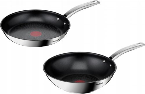 Set padelle 26 wok 28 TEFAL Intuition 2 pezzi