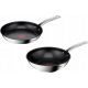 Set padelle 26 wok 28 TEFAL Intuition 2 pezzi