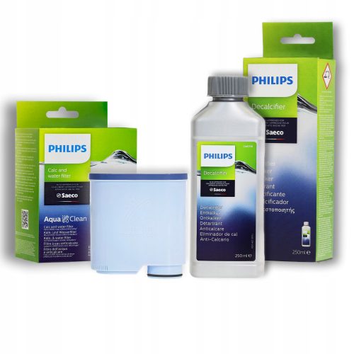  Inserto filtro per caraffa Philips CA 1 pz + Decalcificante liquido per Philips Saeco Decalcificante 0,25 l